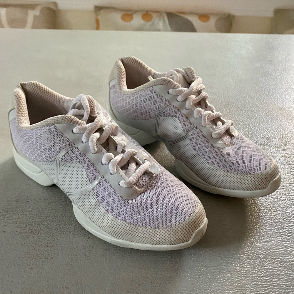 Bloch Kids White Dance Sneakers Size 13.5